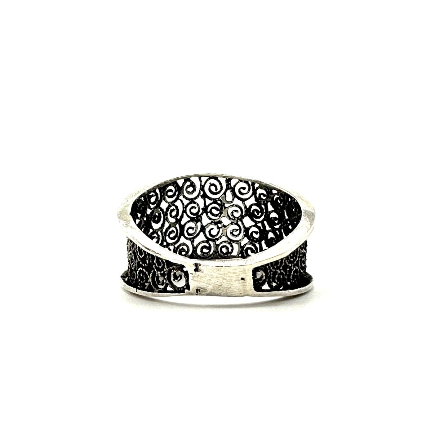 Filigree Silver Ring