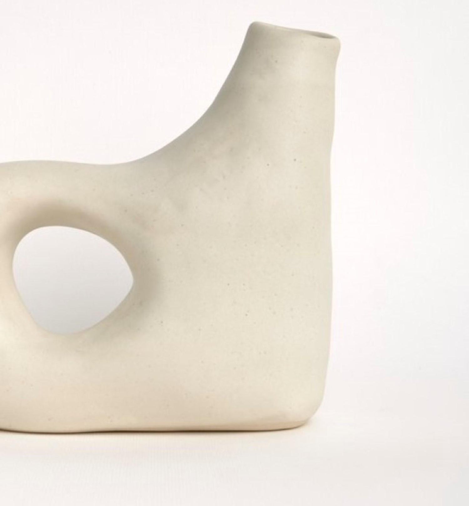 Organic Spout Sculptural Vase