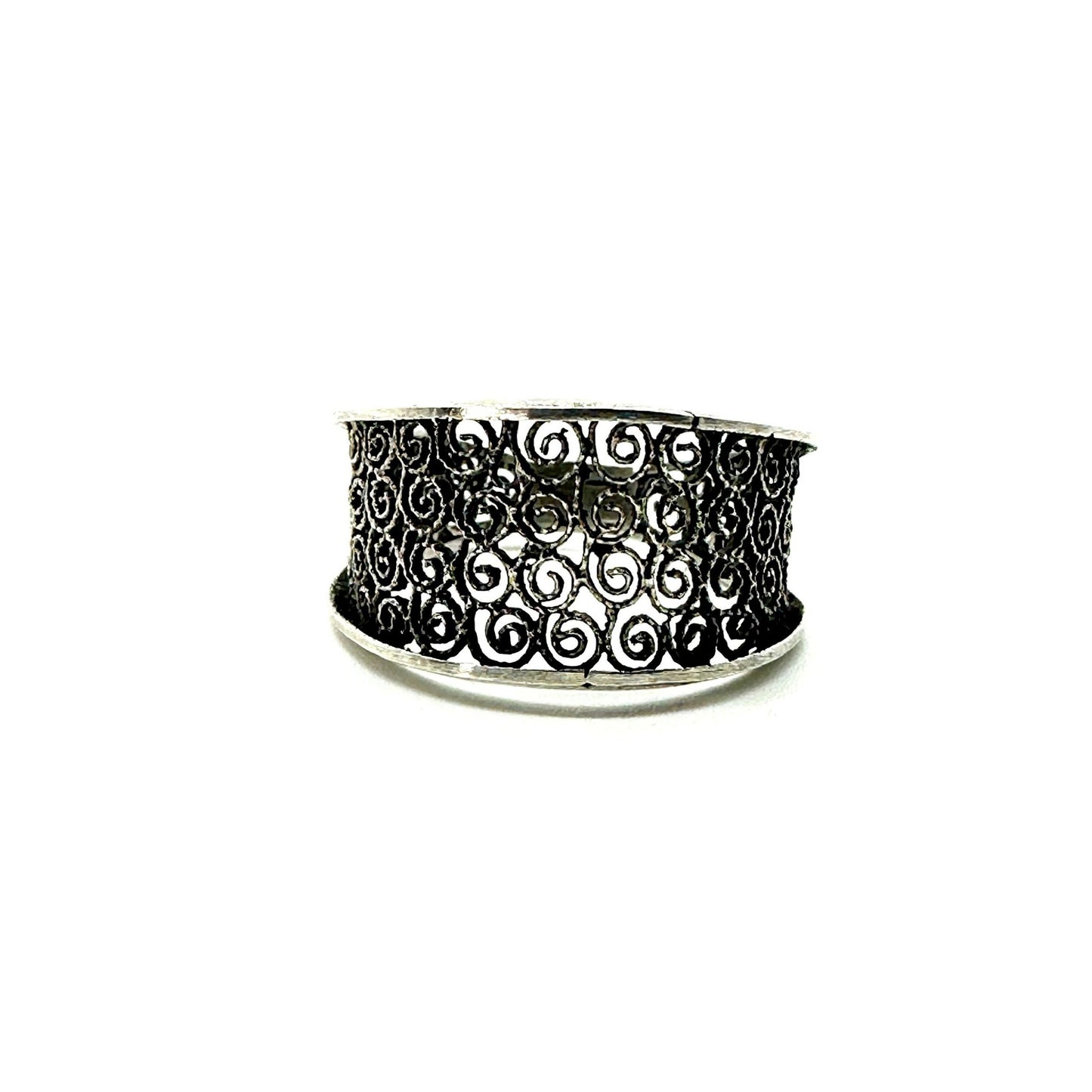 Filigree Silver Ring