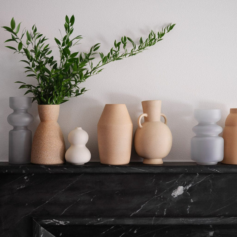 Handcrafted Terracotta Cork Clock Vase