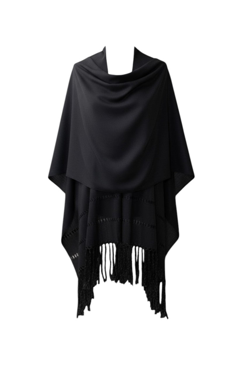 Handwoven Silk Rebozo Shawl