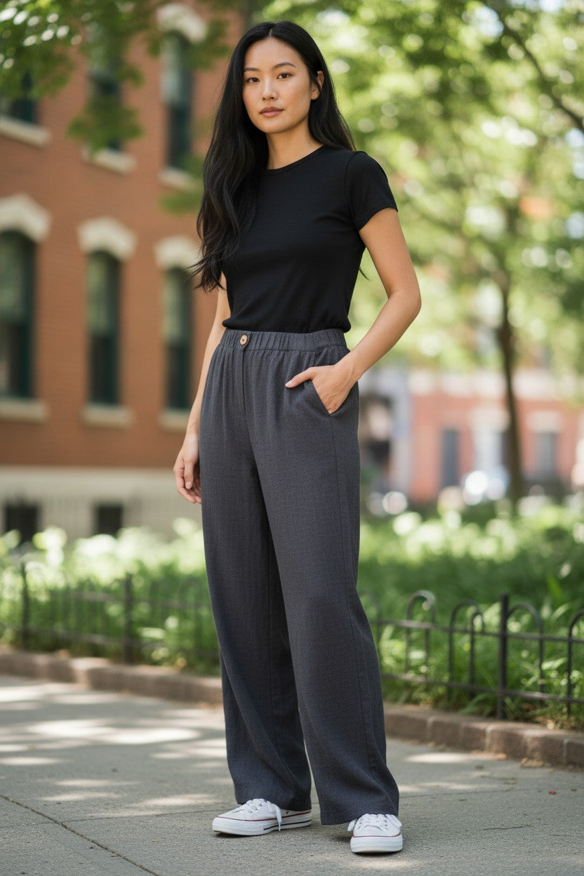 Bohemian Linen Harem Pants