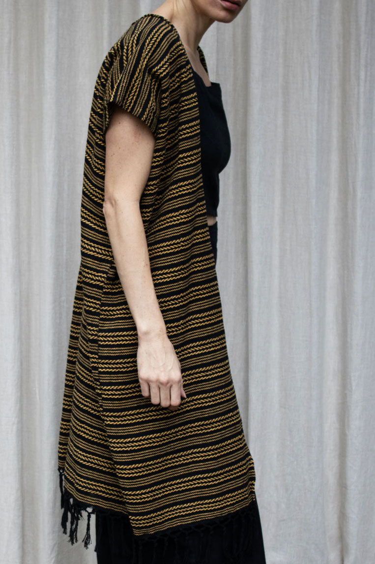 Cotton Handwoven Poncho -