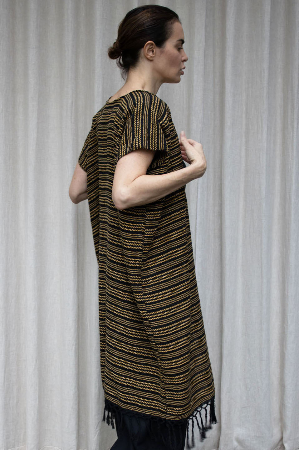 Cotton Handwoven Poncho -