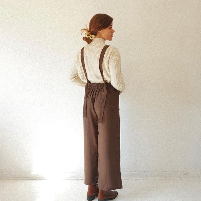 Bohemian Backless Linen Jumpsuit