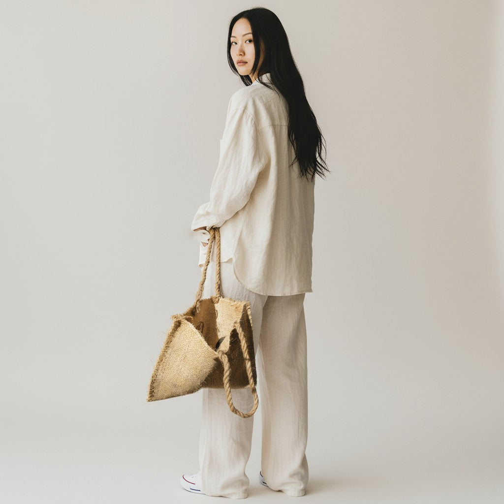 Handwoven Agave Tote Bag