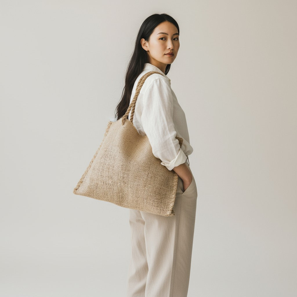 Handwoven Agave Tote Bag
