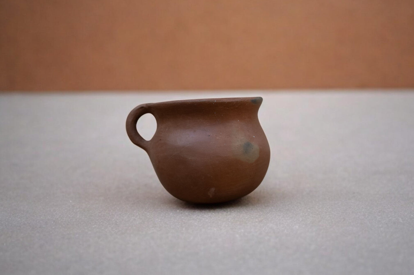 Handmade Rustic Terracotta Clay Coffee Cup