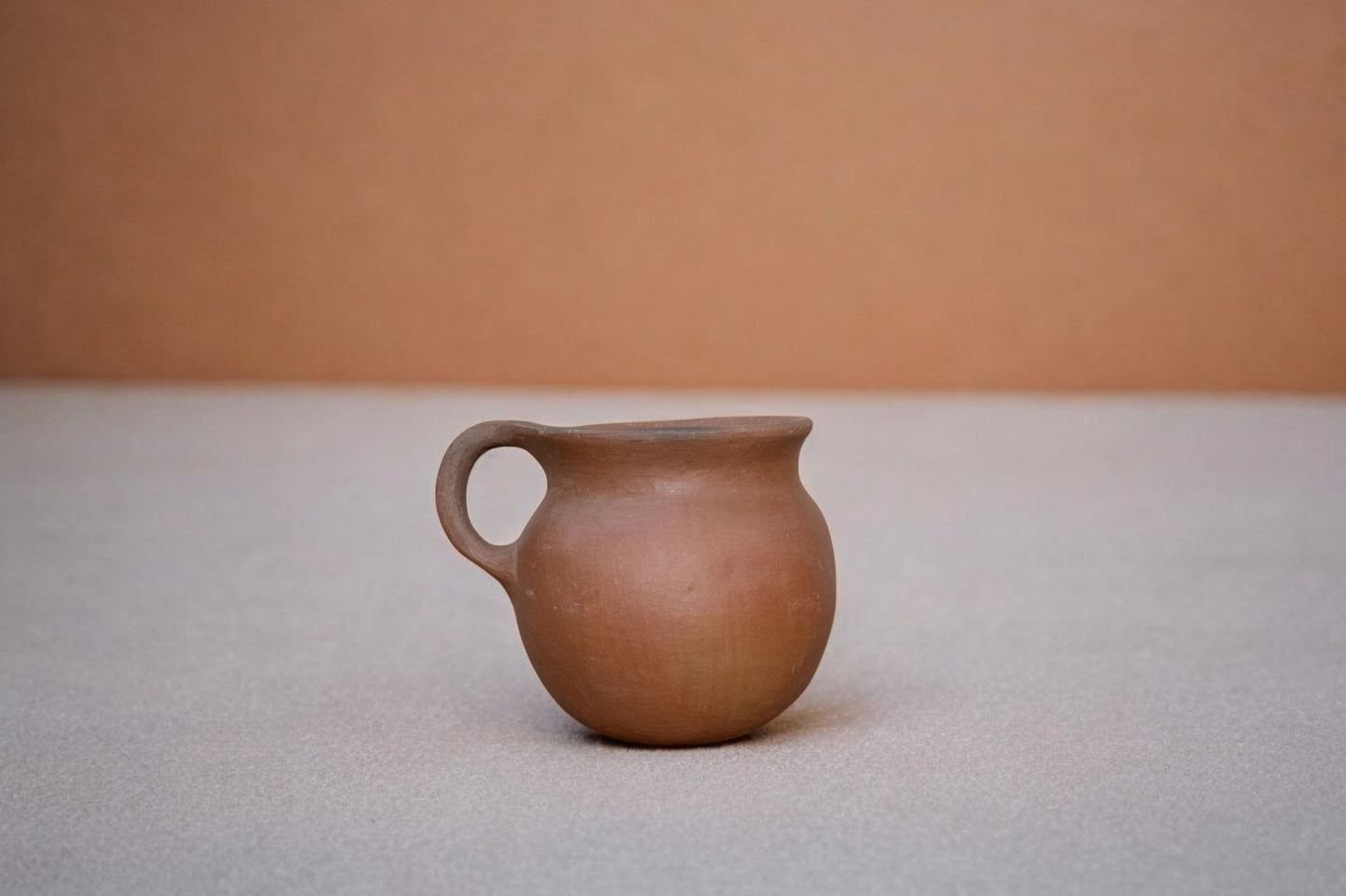 Handmade Rustic Terracotta Clay Coffee Cup