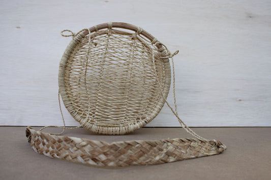 Jonote Circular Basket Bag