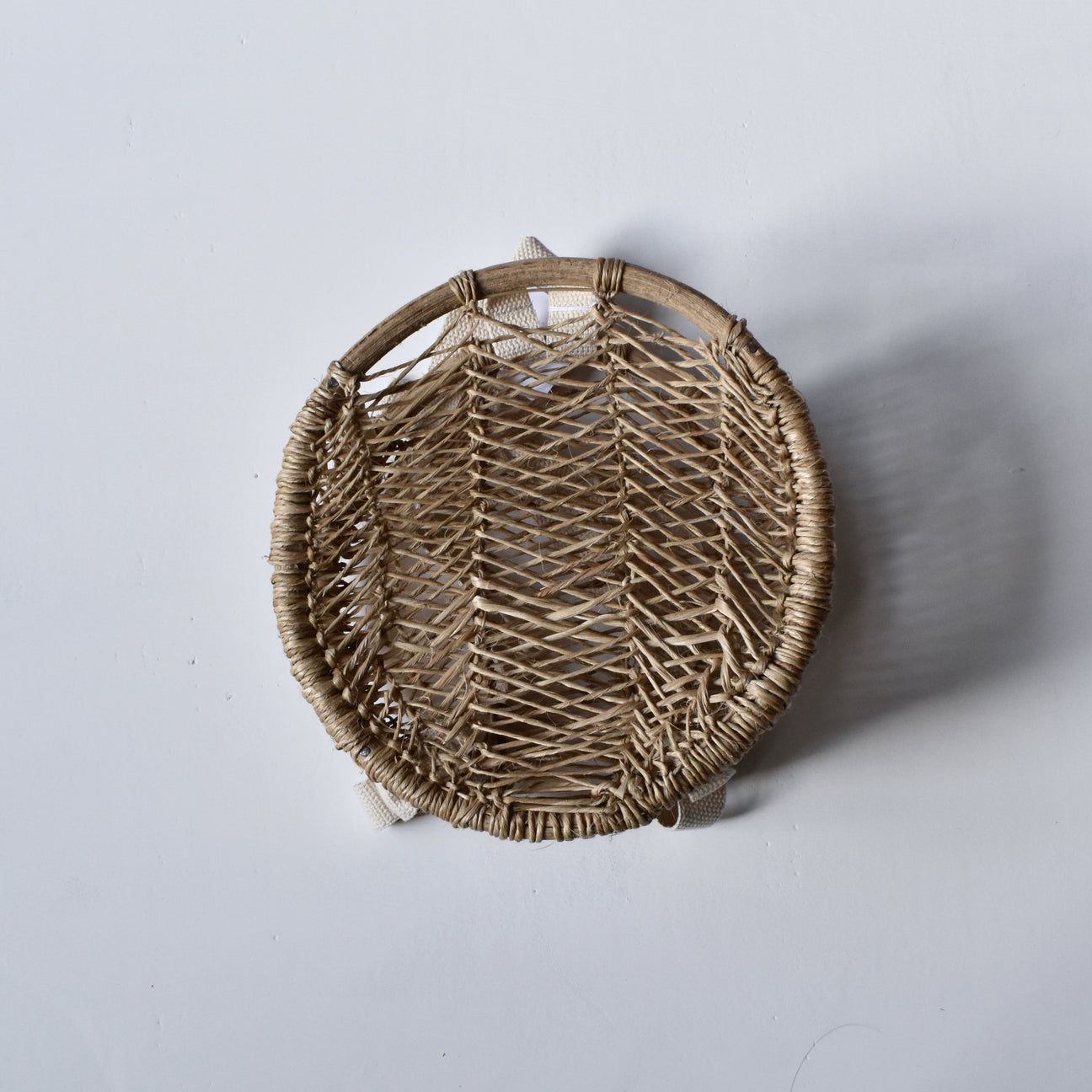 Circular Jonote Wall Basket