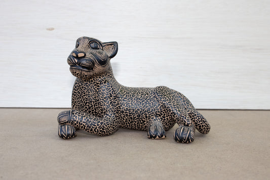 Pottery Clay Mayan Jaguar