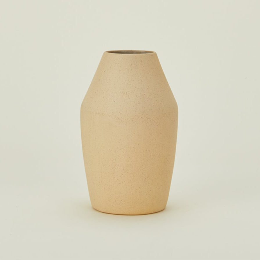 Torno Modern Sand Terracotta Vase