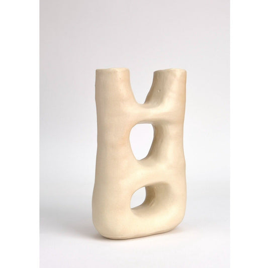 Double Stem Portal Sculpture Vase
