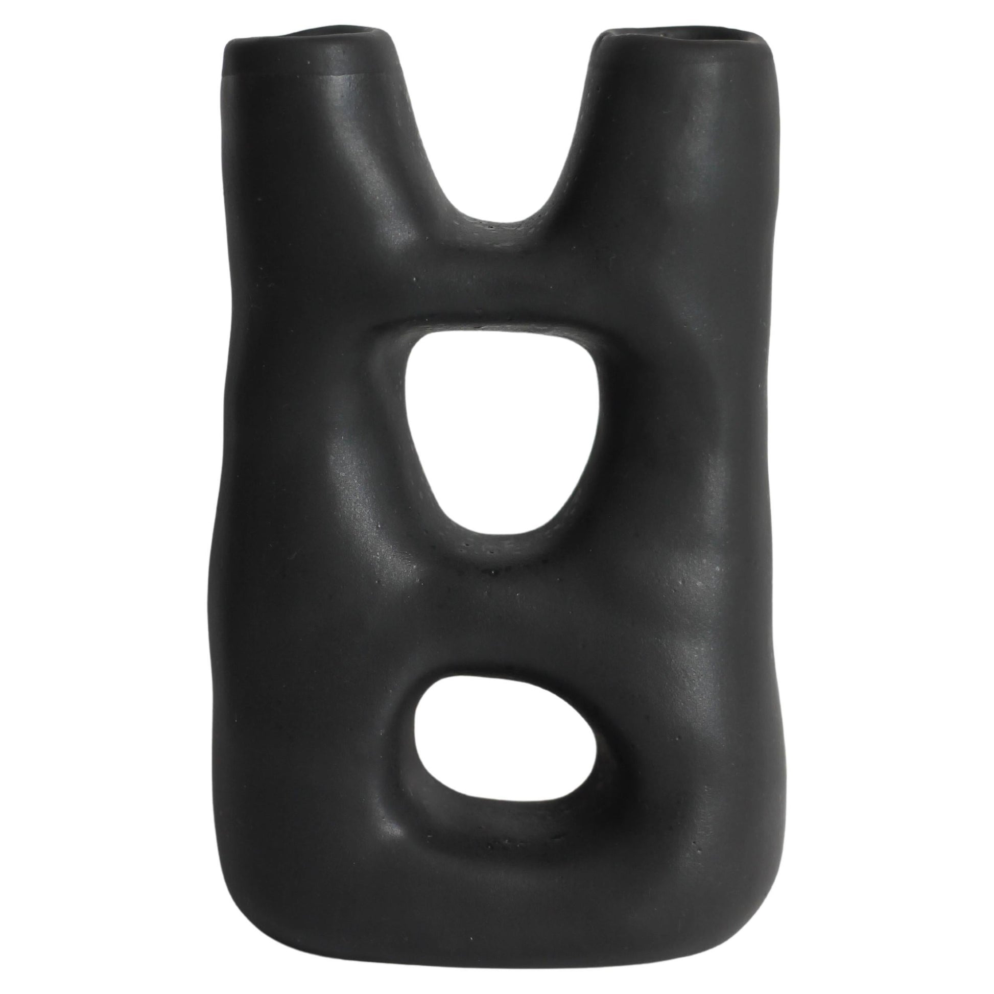 Double Stem Portal Sculpture Vase