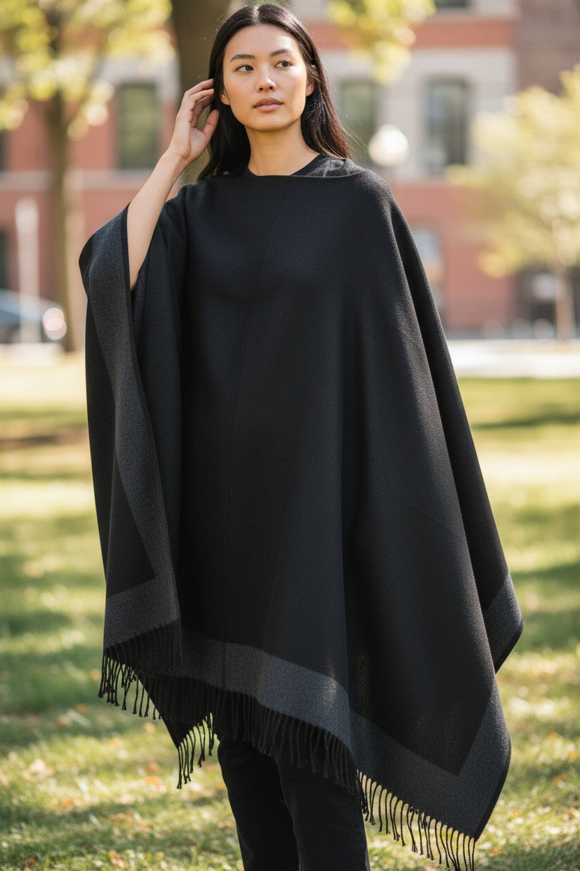 Reversible Ruana Wrap