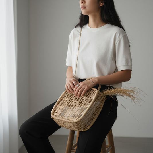 Handwoven Jonote Wall Basket