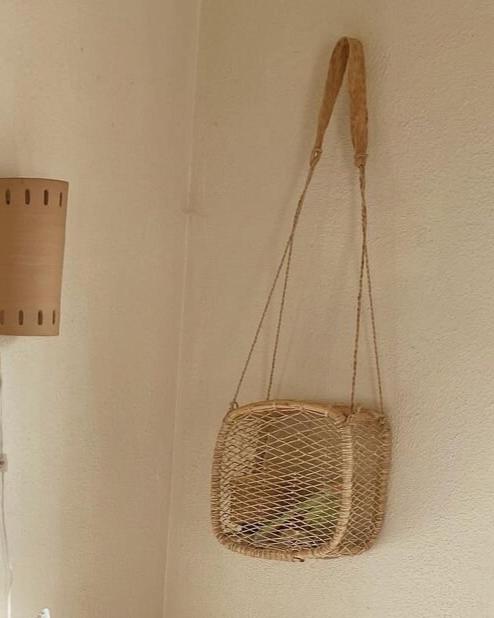 Jonote Square Basket  Bag