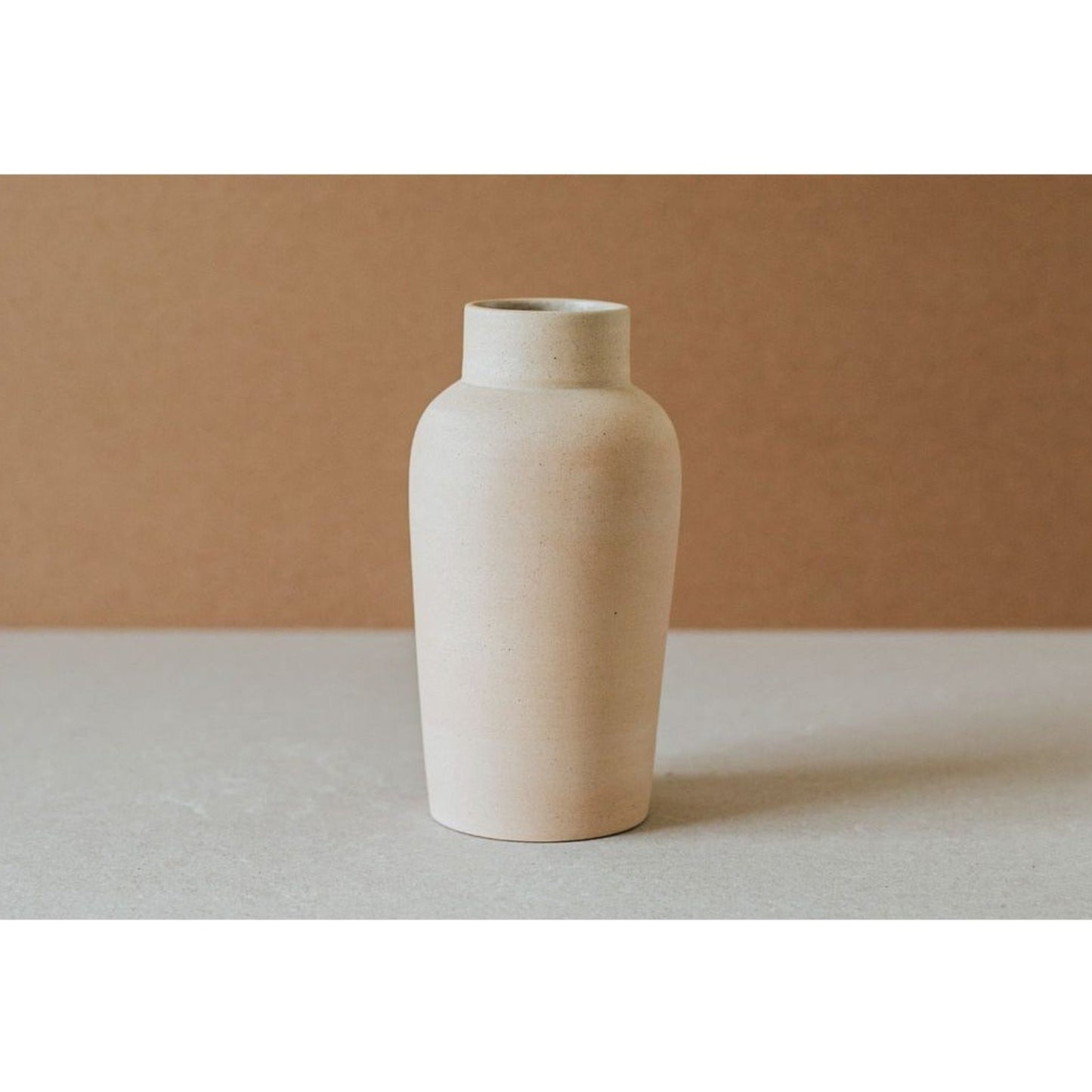 Light Terracotta Shaker Vase