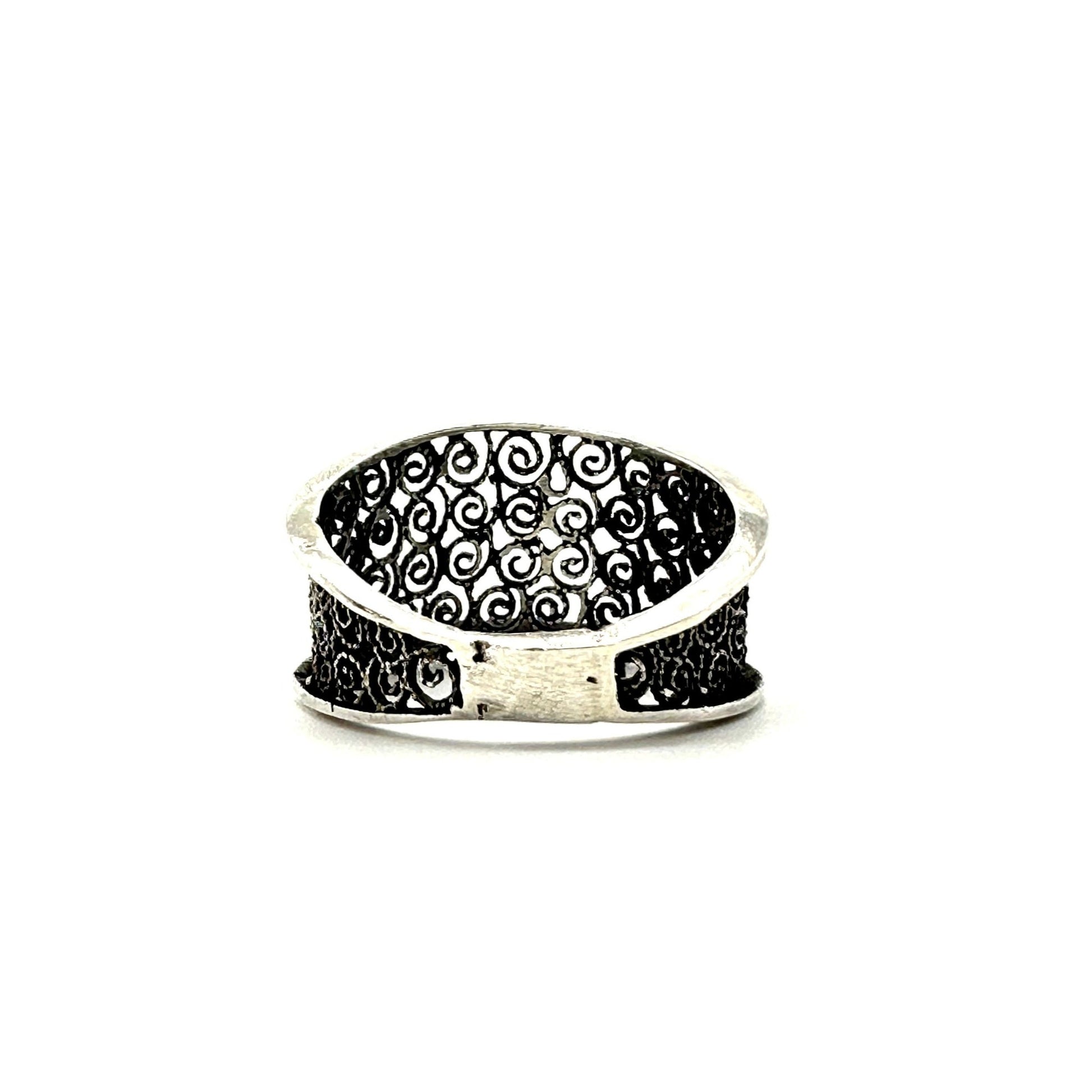 Filigree Silver Ring