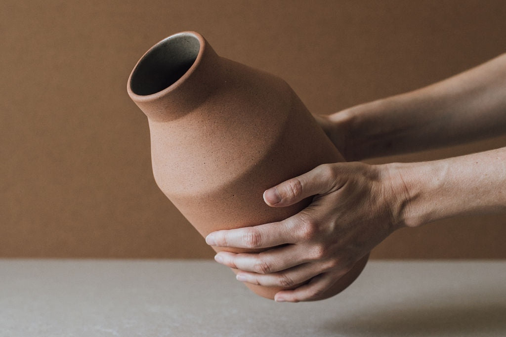 Handcrafted Tibor Ceramic Vase