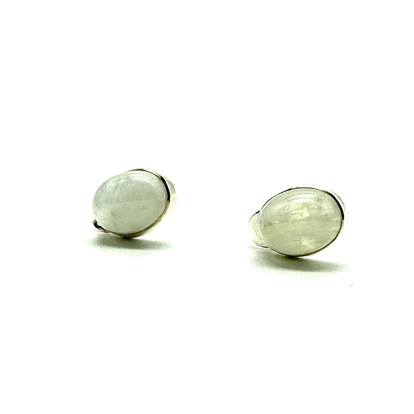 Moonstone Oval  Earrings 