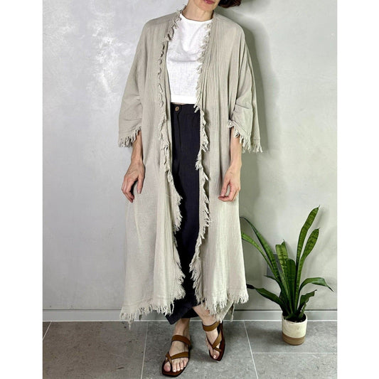 Bohemian Flowy Light Coat