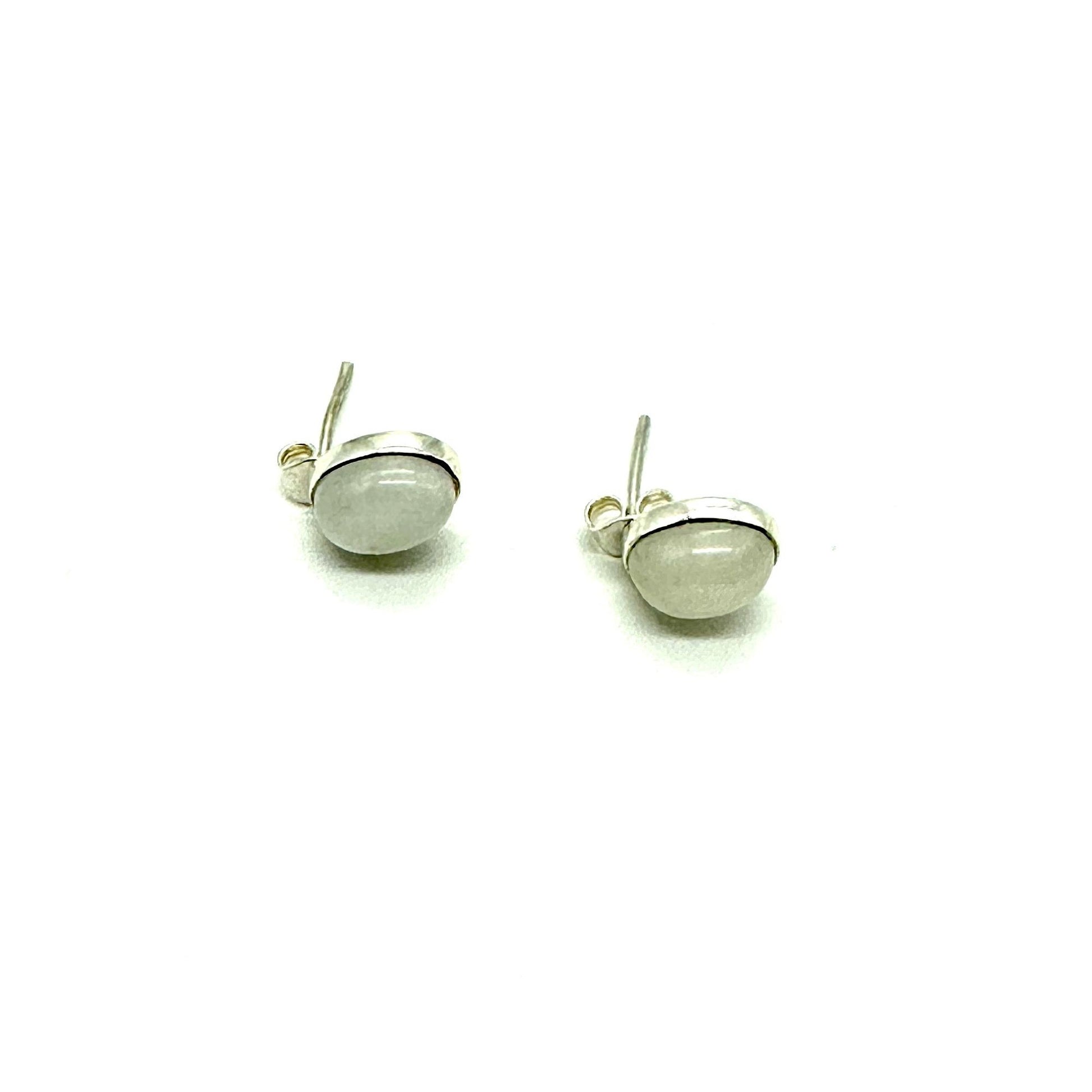 Moonstone Oval  Earrings 