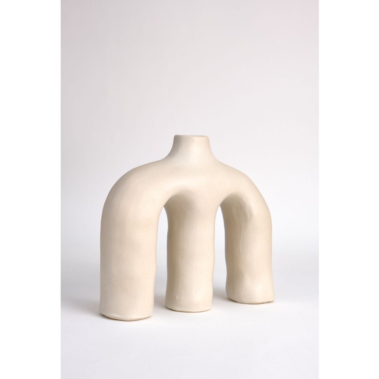 Three Legged Sculptural Ceramic Vase