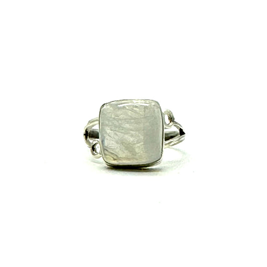 Moonstone Silver Ring