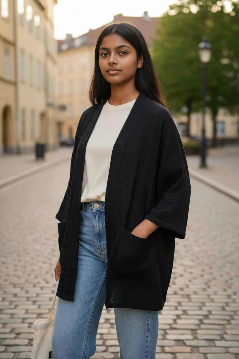 Boho Cotton Cardigan
