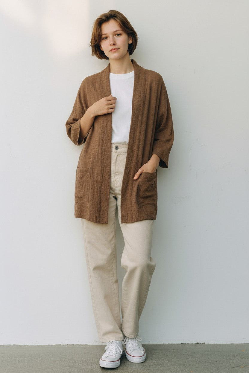 Boho Cotton Cardigan