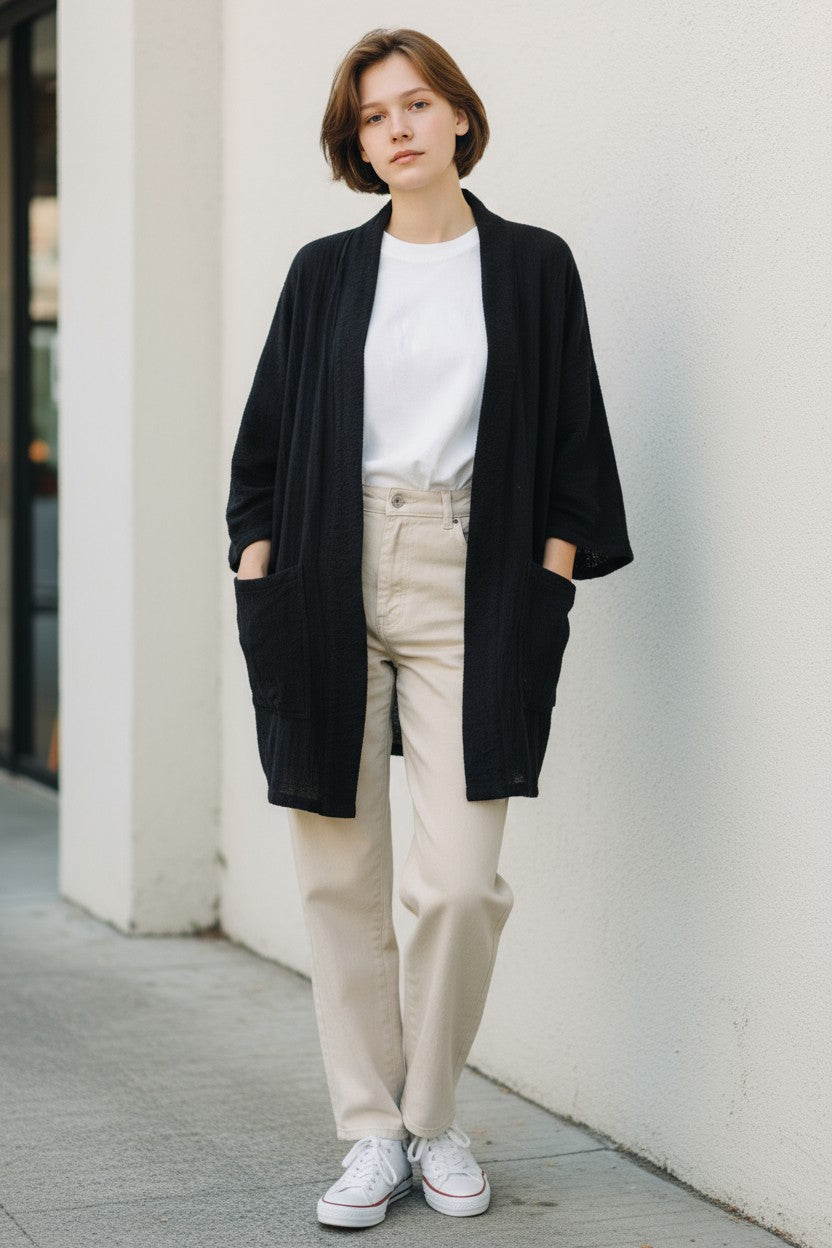 Boho Cotton Cardigan