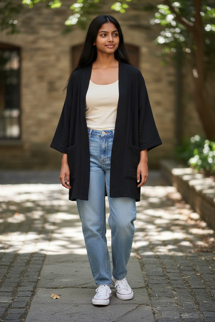 Boho Cotton Cardigan