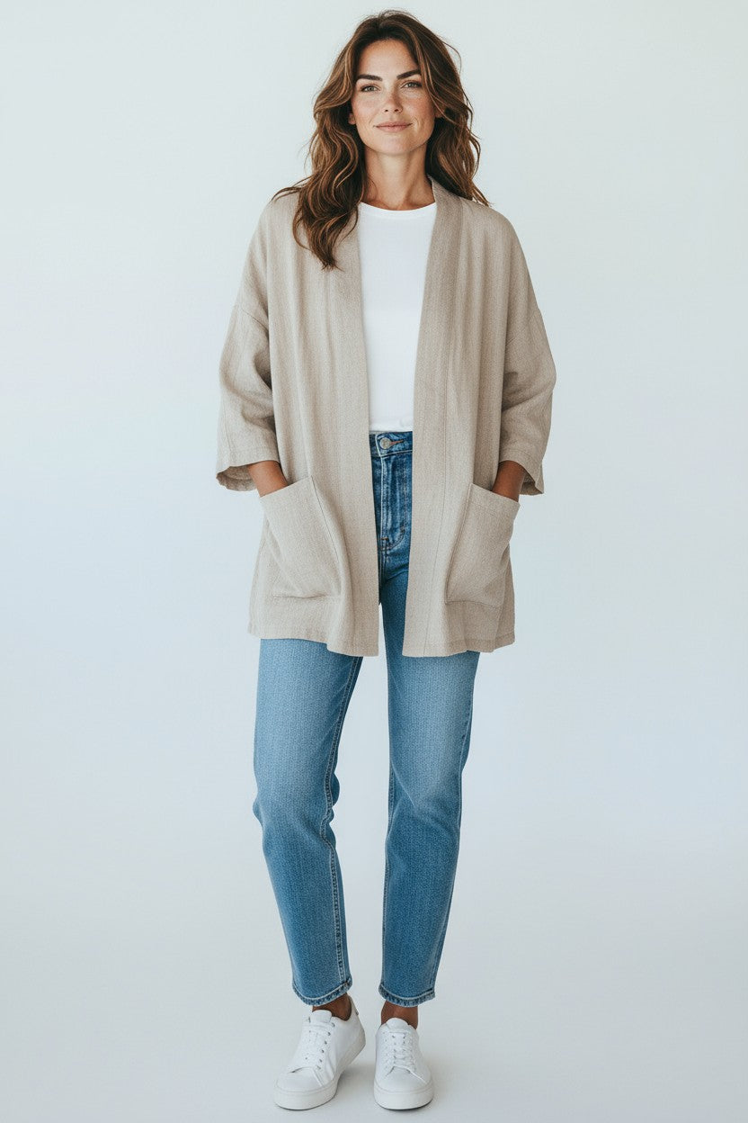 Boho Cotton Cardigan