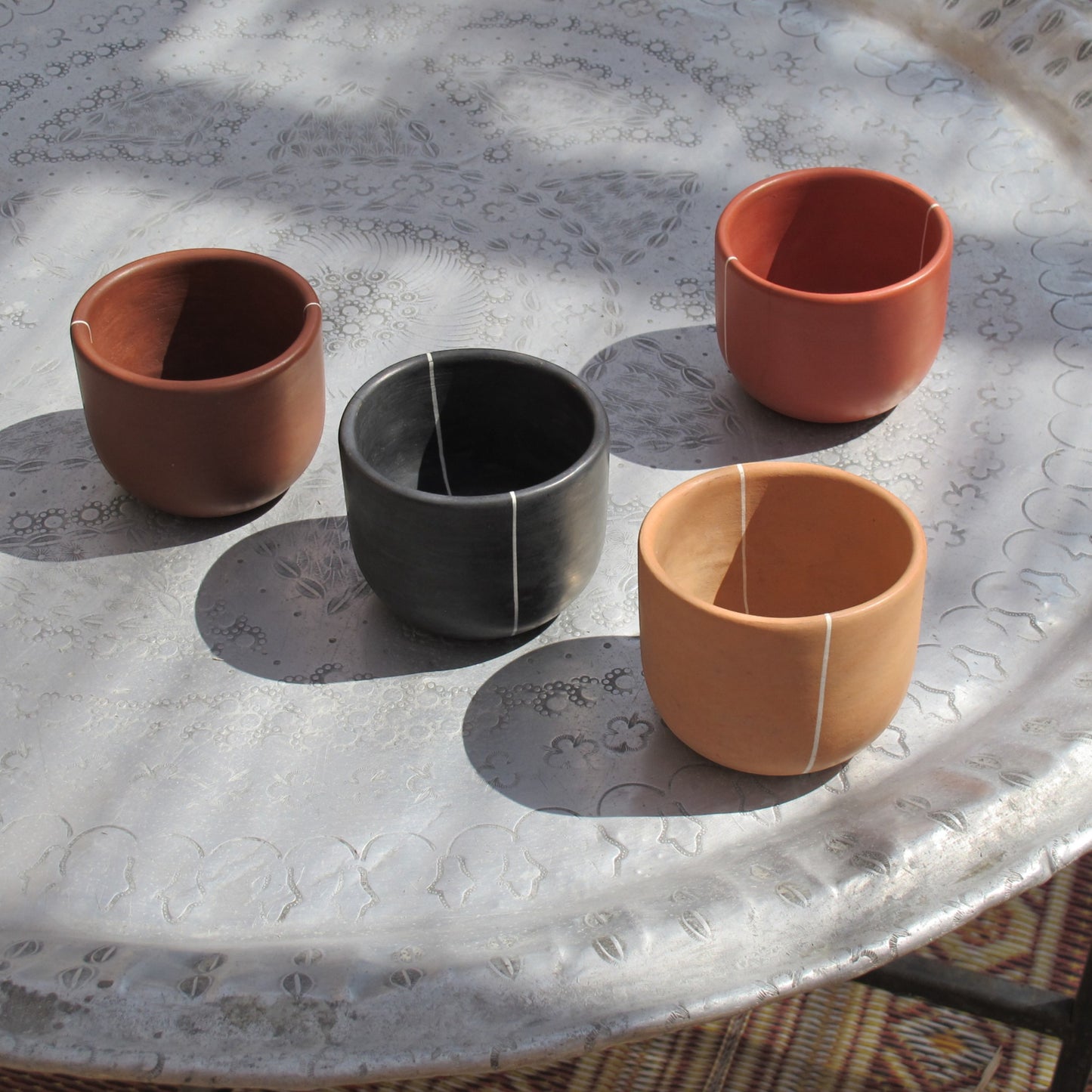 Artisanal Hand-Painted Coffee Cup