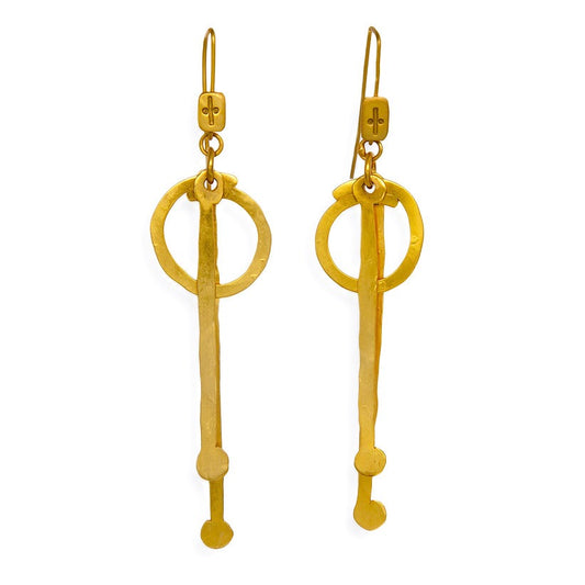Dancer Handmade Dangle Earrings