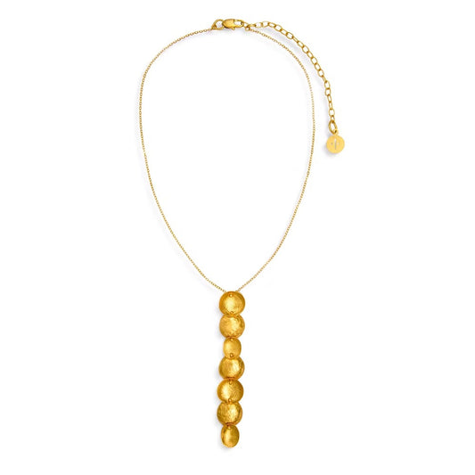 Enócoe Statement Necklace Handmade in Gold or Silver Finish