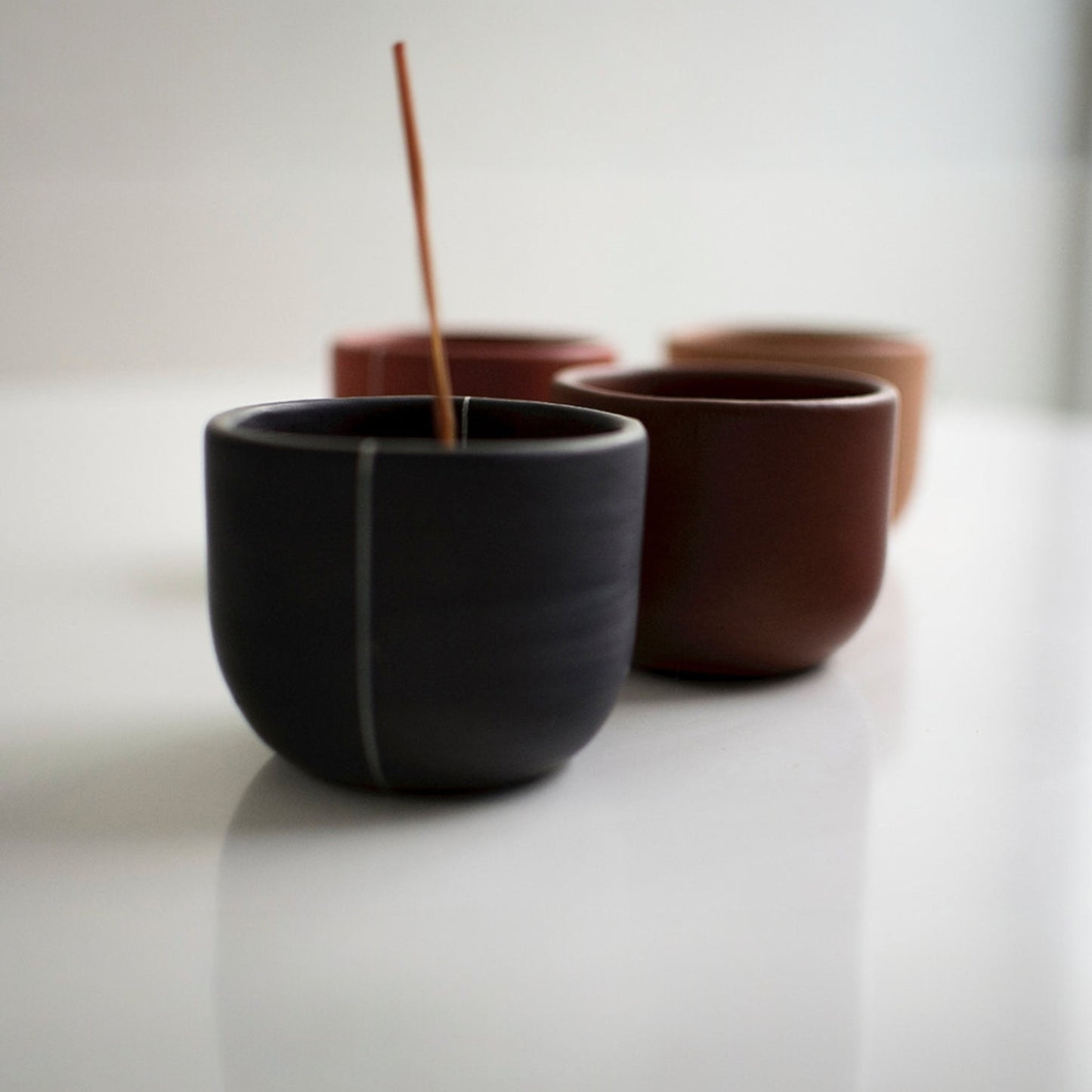 Artisanal Hand-Painted Coffee Cup