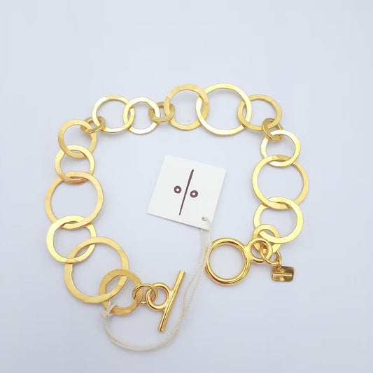 Handmade Circle Link Bracelet