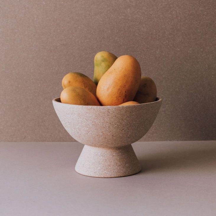 Handmade Pedestal Fruit Bowl