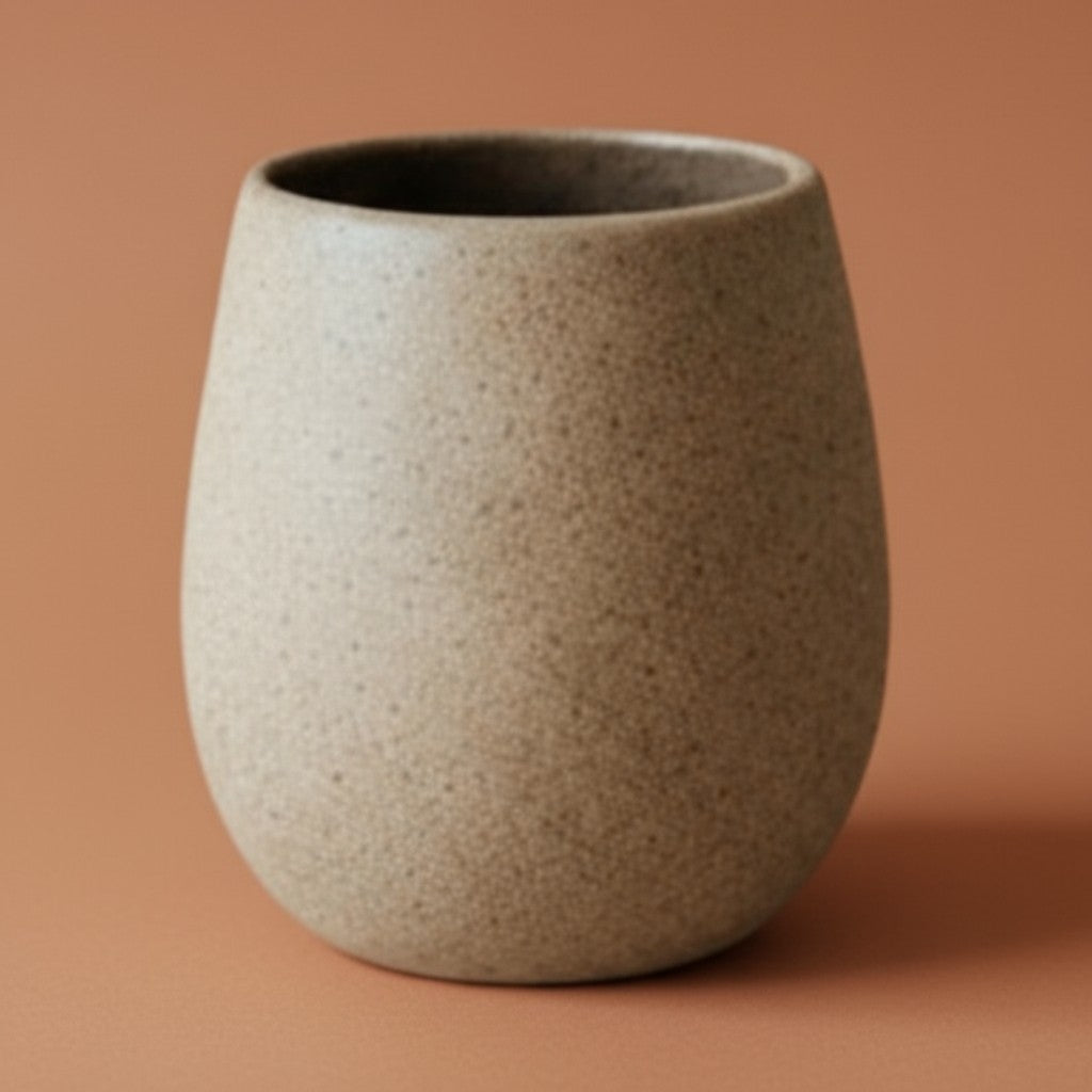 Handmade Round Ceramic Cup