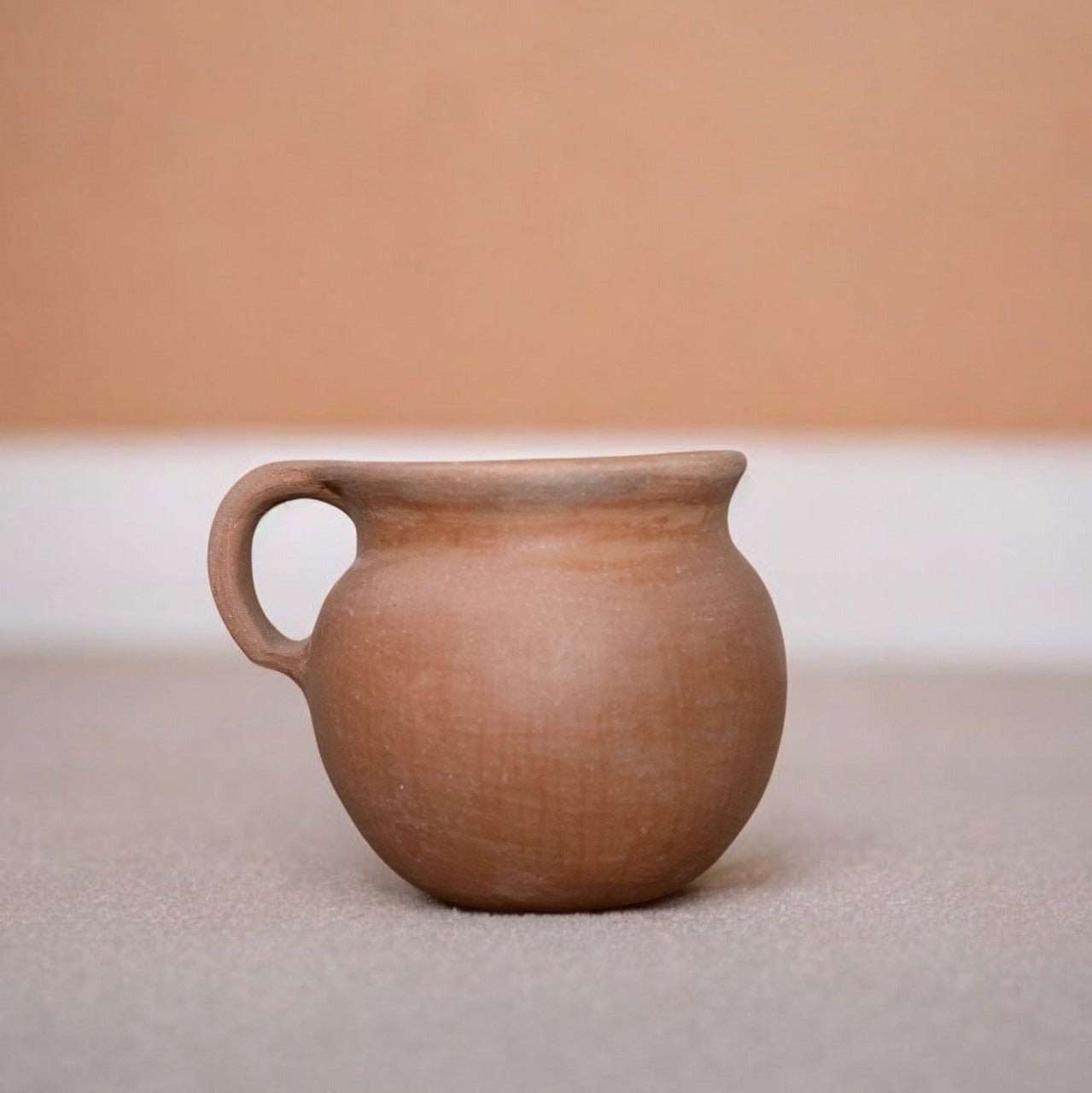Handmade Rustic Terracotta Clay Coffee Cup
