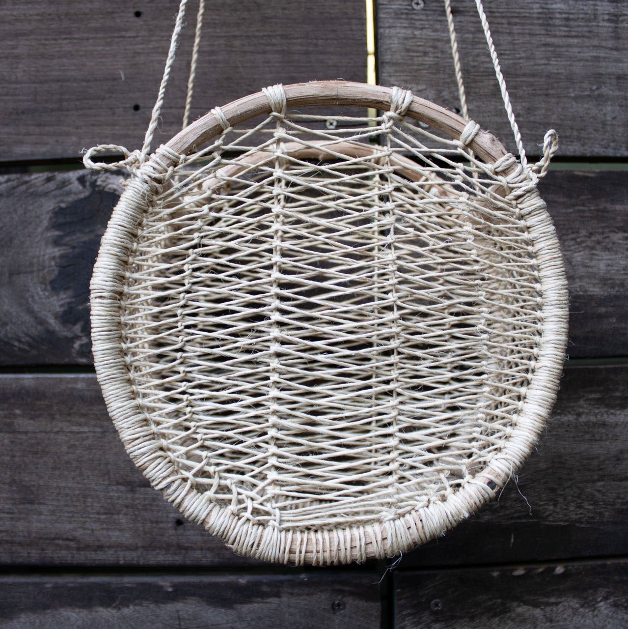 Jonote Round Basket Bag