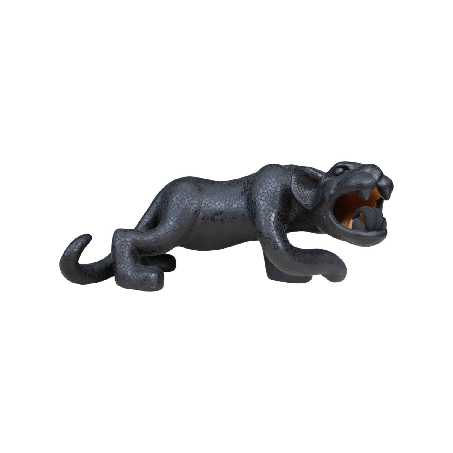 Large Pottery Clay Mayan Jaguar Figurine
