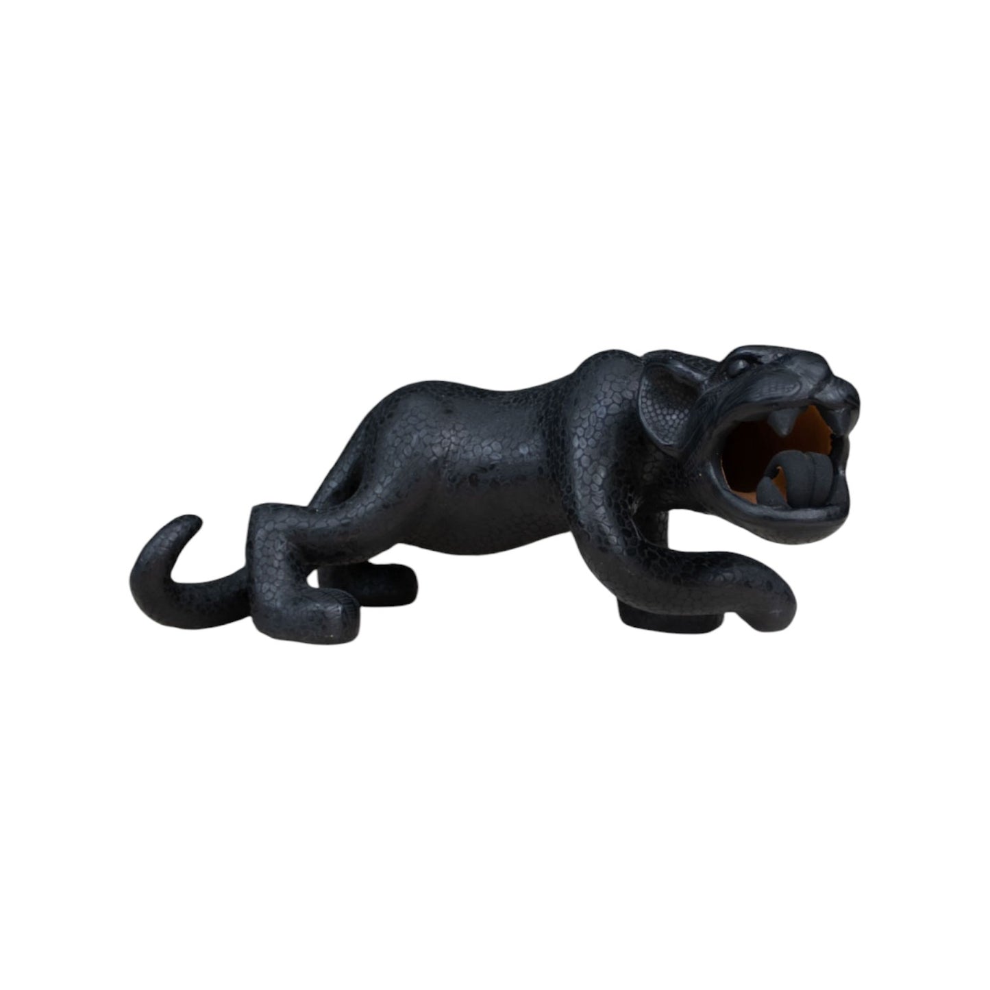 Large Pottery Clay Mayan Jaguar Figurine