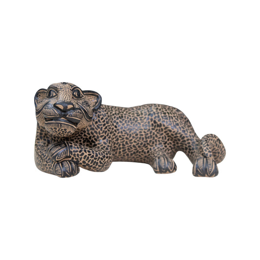 Pottery Clay Mayan Jaguar Figurine