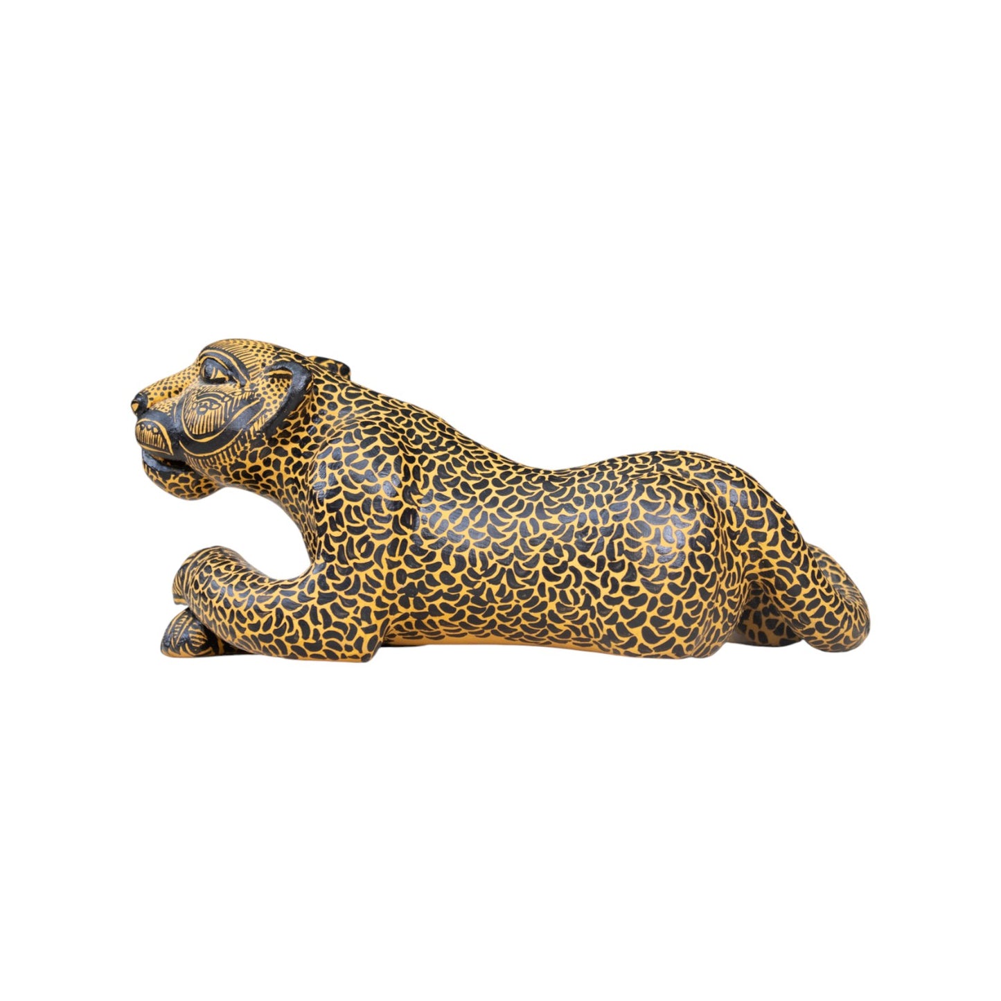 Pottery Clay Mayan Jaguar Figurine