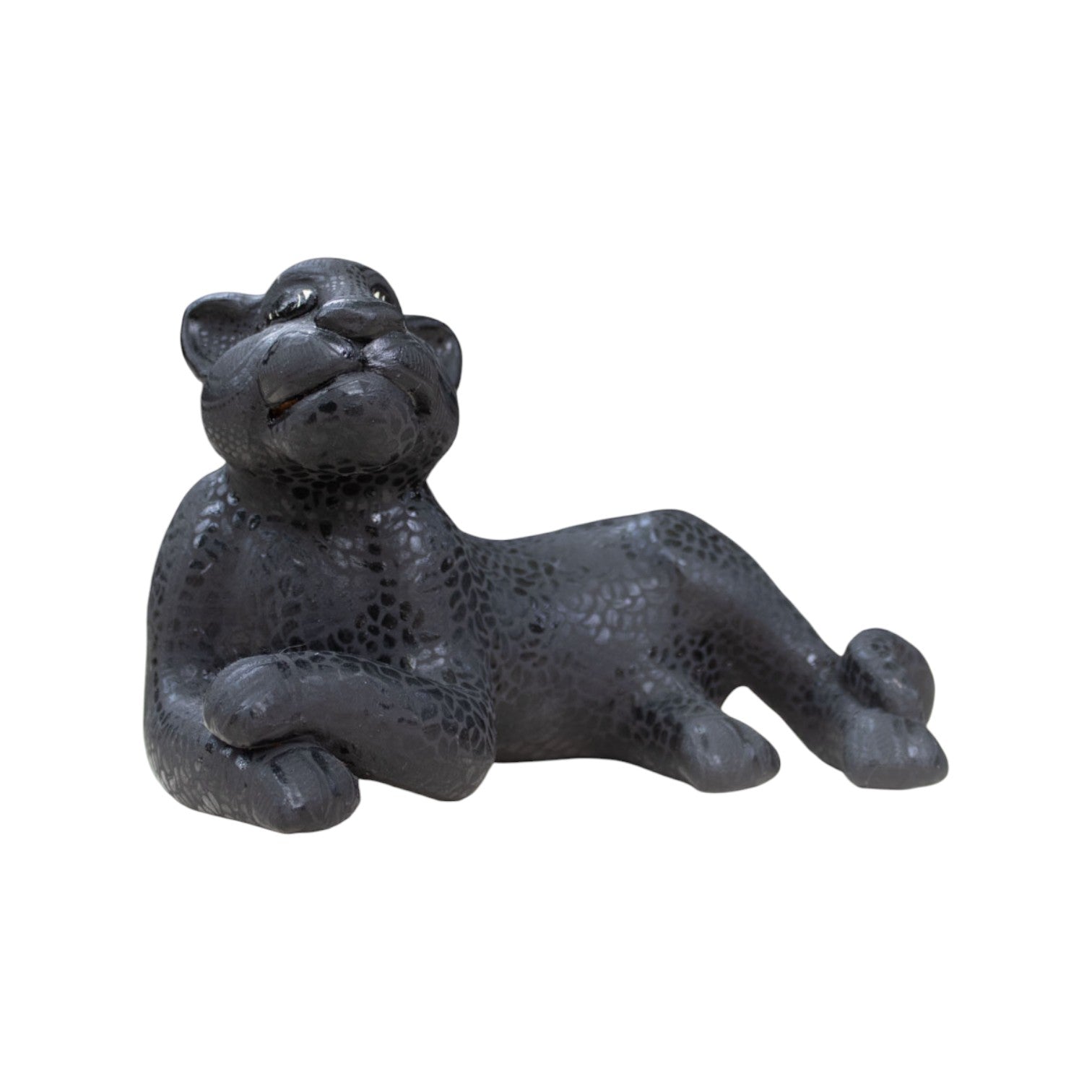 Pottery Clay Mayan Jaguar Figurine