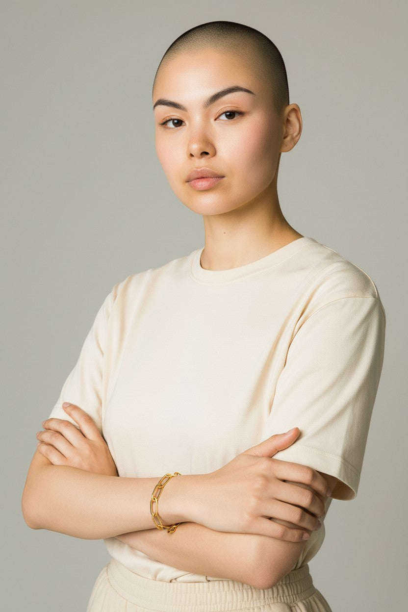 Handcrafted oval link chain bracelet in hammered bronze with gold or silver plating, chunky artisan bracelet with adjustable toggle clasp